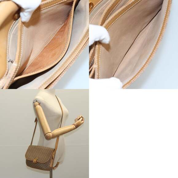 GUCCI Micro GG Supreme Shoulder Bag Pvc Beige Gold 001 406 001 406 - Picture 13 of 13